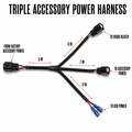 Triple Accessory Power Harness — Ski-Doo/Lynx